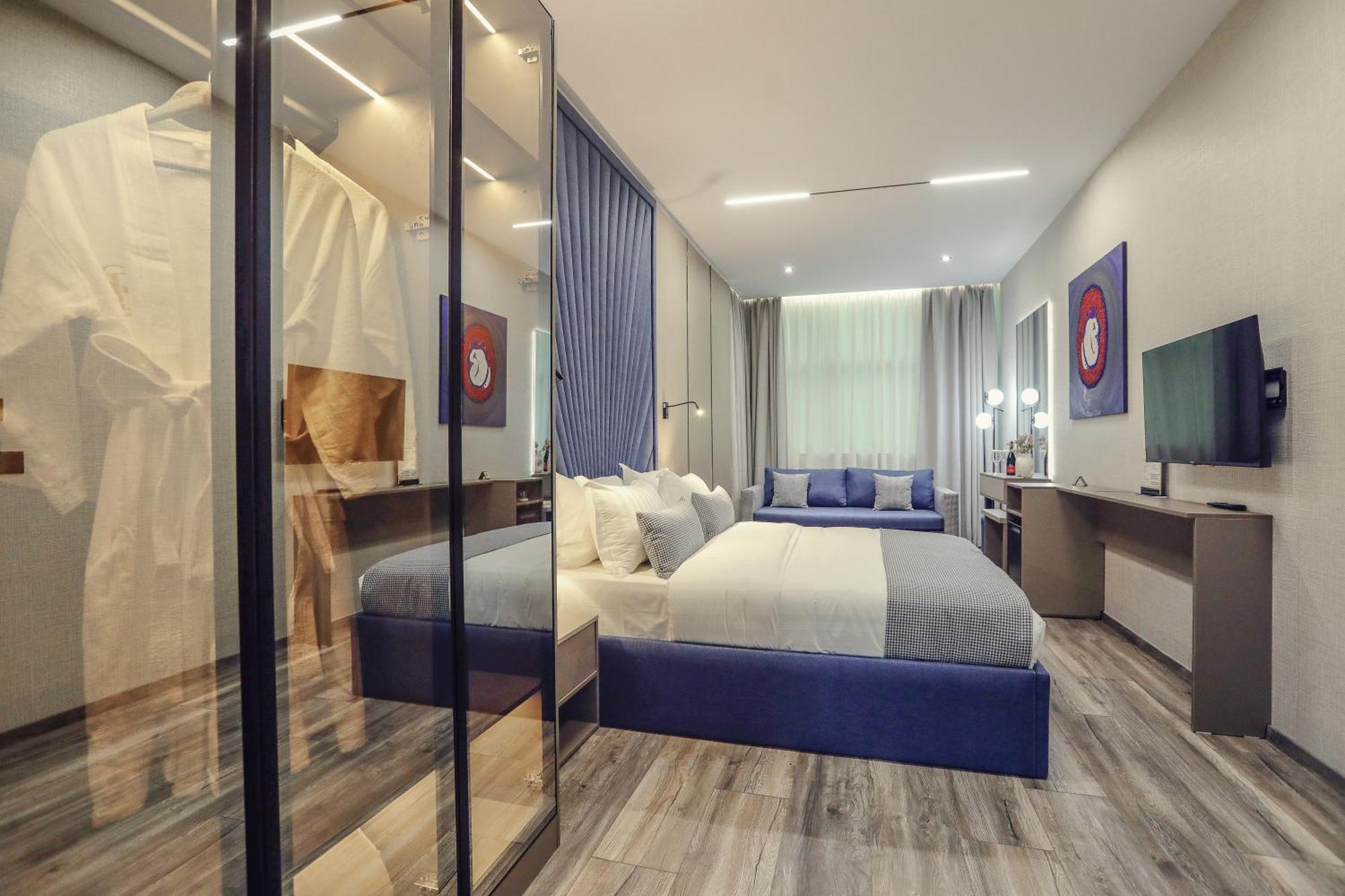 Hotel Dirista Shkodër エクステリア 写真
